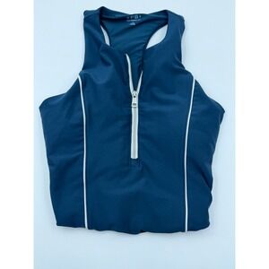 YPB Womens Zip Up Sports Bra